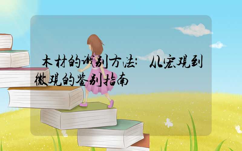 木材的识别方法:从宏观到微观的鉴别指南