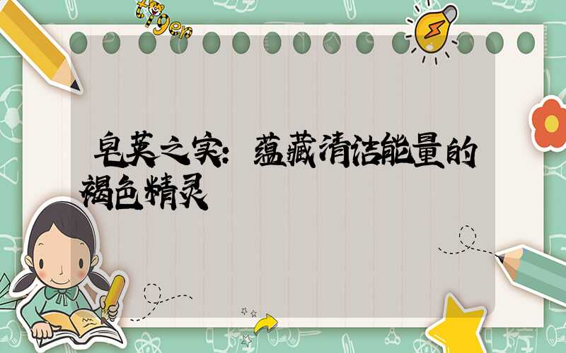 皂荚之实：蕴藏清洁能量的褐色精灵