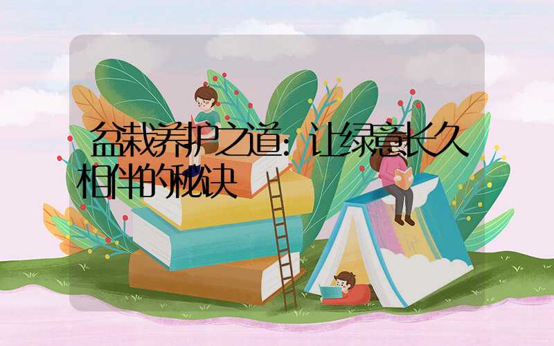 盆栽养护之道:让绿意长久相伴的秘诀