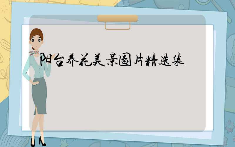 阳台养花美景图片精选集