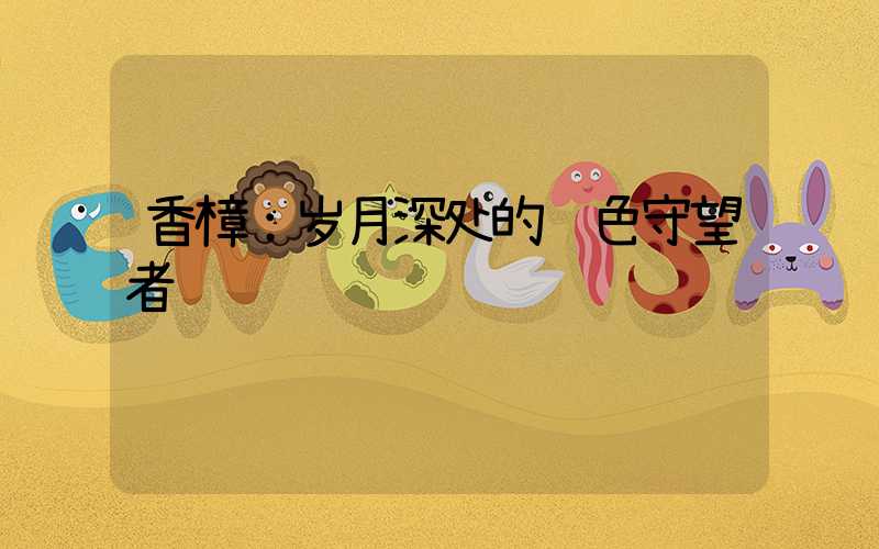 香樟：岁月深处的绿色守望者