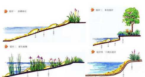 景石及驳岸是什么意思 绿化工程是什么意思