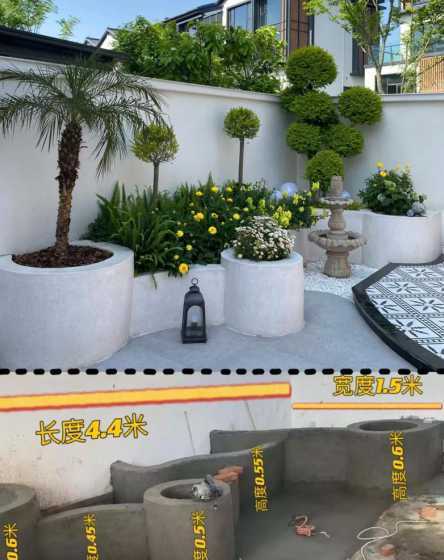 院子里面花坛如何设计 别墅庭院花园设计要点