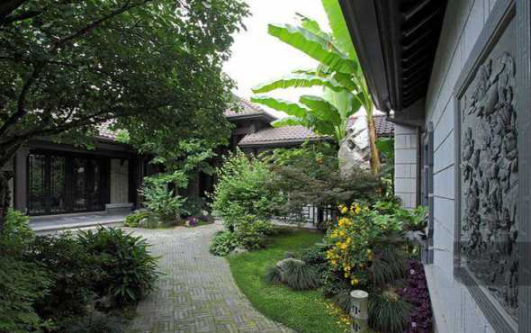 中式庭院里应该种什么 中式庭院景观中什么植物